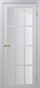 Полотно Optima Porte Турин 542.2222 Белый Лед ст.мателюкс