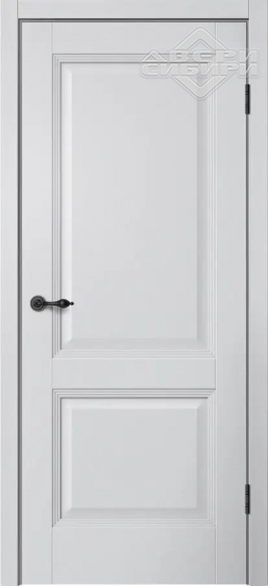 Межкомнатная дверь Эмалит серебристый (Серая), Моне M72 от производителя FLYDOORS